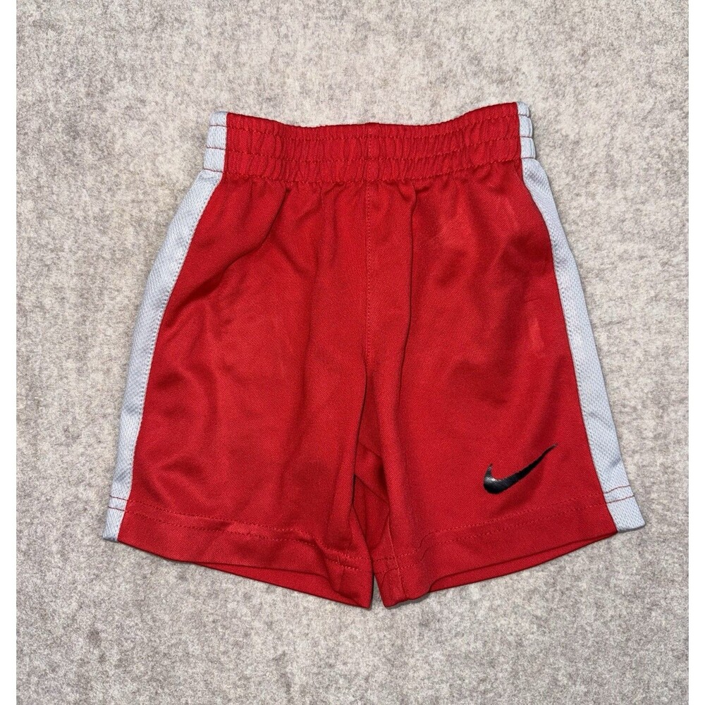 Nike Boys 3T Red Gym Shorts Athletic